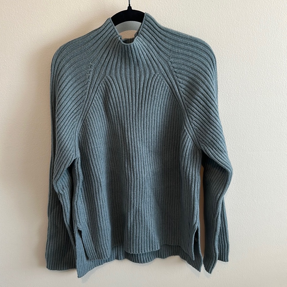 Blue Oversized Sweater
